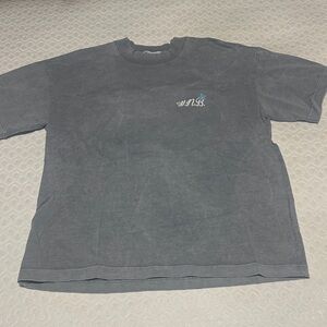 Earls Collection Gray Heavyweight Short Sleeve Men's Tee